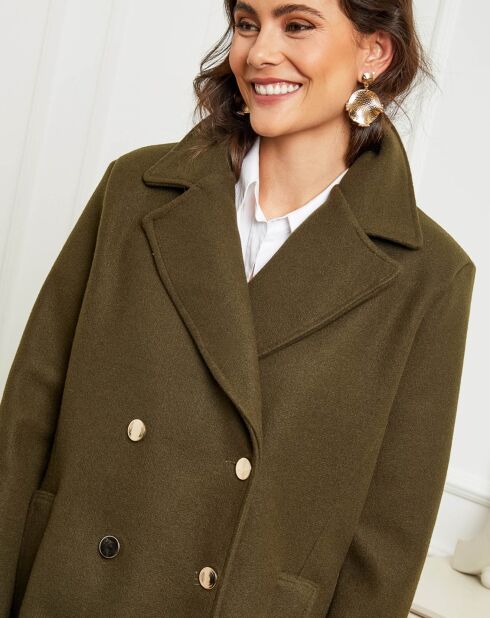 Manteau Jeanne kaki