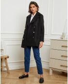 Manteau Jeanne noir