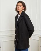 Manteau Jeanne noir