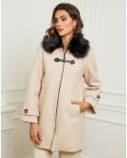 Manteau Axelle beige