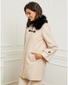 Manteau Axelle beige