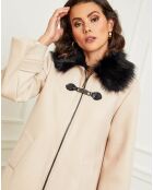 Manteau Axelle beige