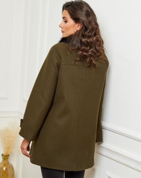 Manteau Axelle kaki