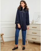 Manteau Axelle marine