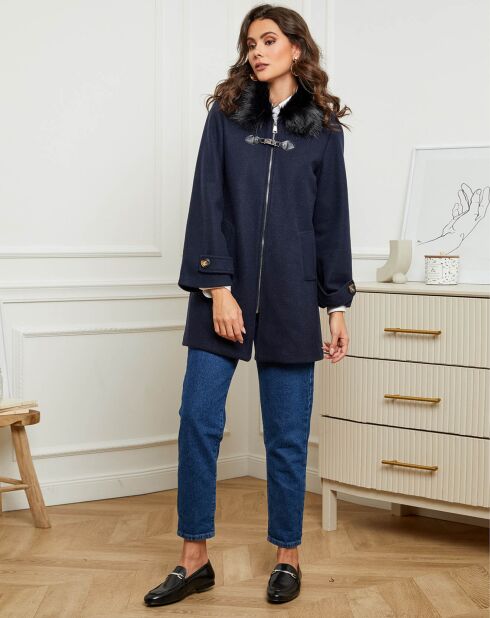 Manteau Axelle marine
