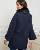 Manteau Axelle marine