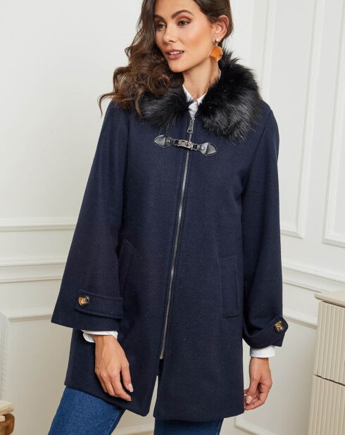 Manteau Axelle marine