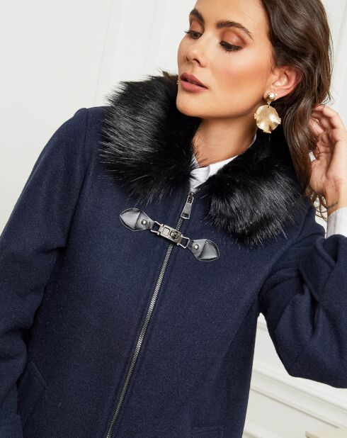 Manteau Axelle marine