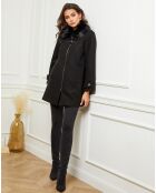 Manteau Axelle noire