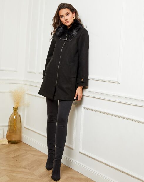 Manteau Axelle noire