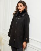Manteau Axelle noire