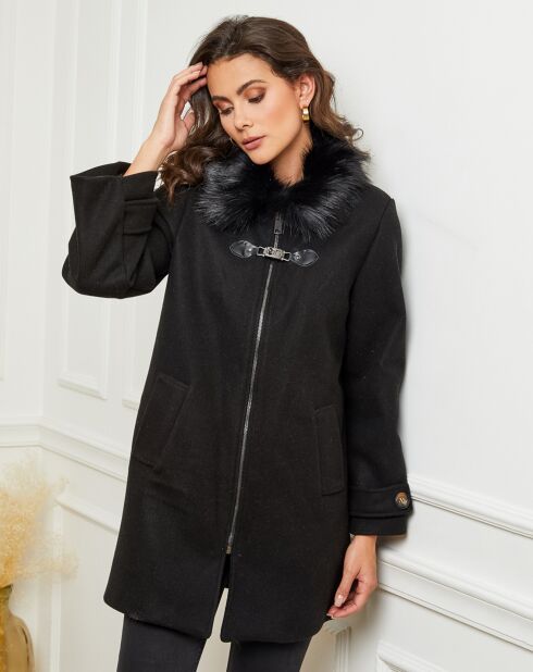 Manteau Axelle noire