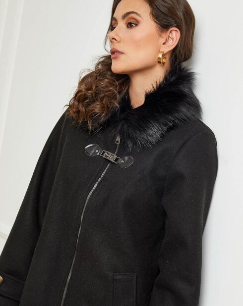Manteau Axelle noire