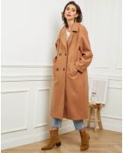 Manteau Chloe camel