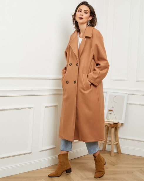Manteau Chloe camel