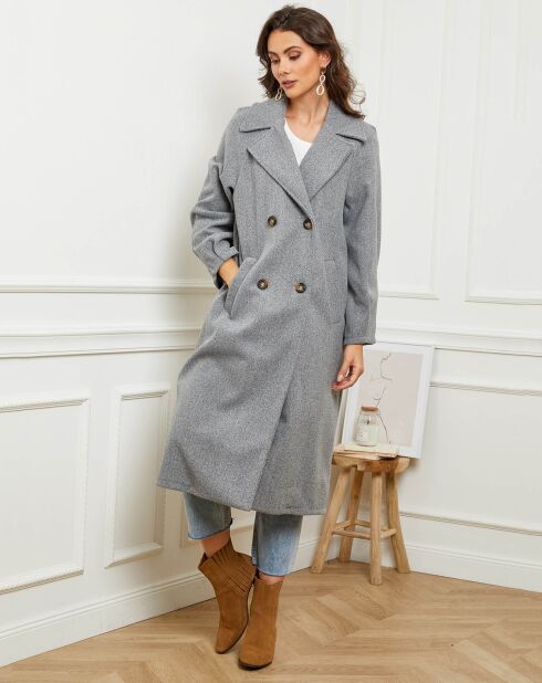 Manteau Chloe gris