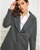 Manteau Anna anthracite