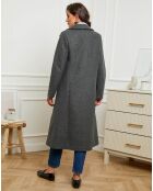 Manteau Anna anthracite