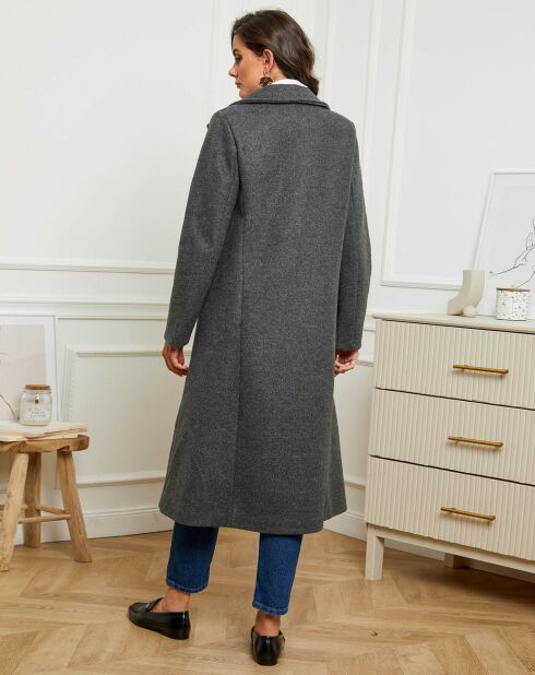 Manteau Anna anthracite