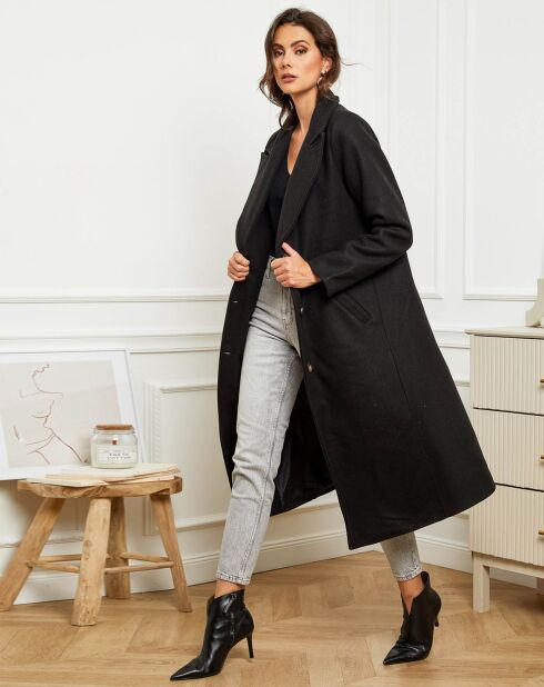 Manteau Anna noir