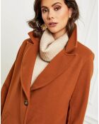 Manteau Anna tabac