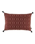 Housse de coussin en Lin & Coton Ubud cinnebar - 40x60 cm