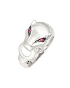 Bague Animal Zircone rose or blanc