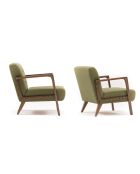 Fauteuil Kemer vert - 69x80x83 cm