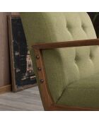 Fauteuil Kemer vert - 69x80x83 cm