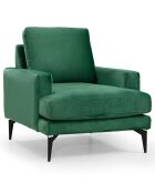 Fauteuil Papira vert - 80x90x88 cm