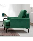 Fauteuil Papira vert - 80x90x88 cm