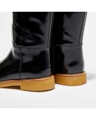 Bottes en Cuir Paradise noires