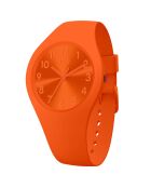 Montre Femme/Fille en Silicone Ice Colour Tango Small 3H orange