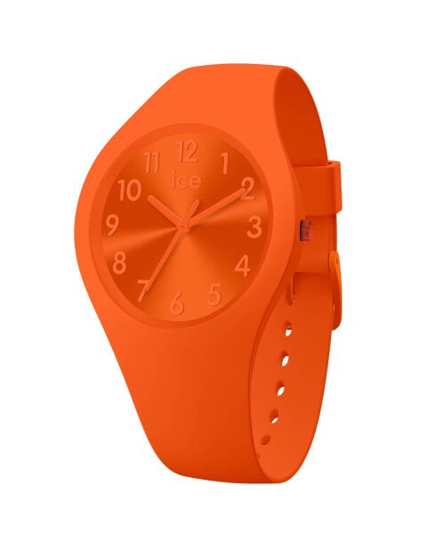 Montre Femme/Fille en Silicone Ice Colour Tango Small 3H orange