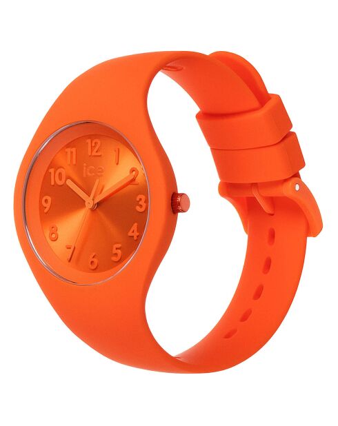 Montre Femme/Fille en Silicone Ice Colour Tango Small 3H orange
