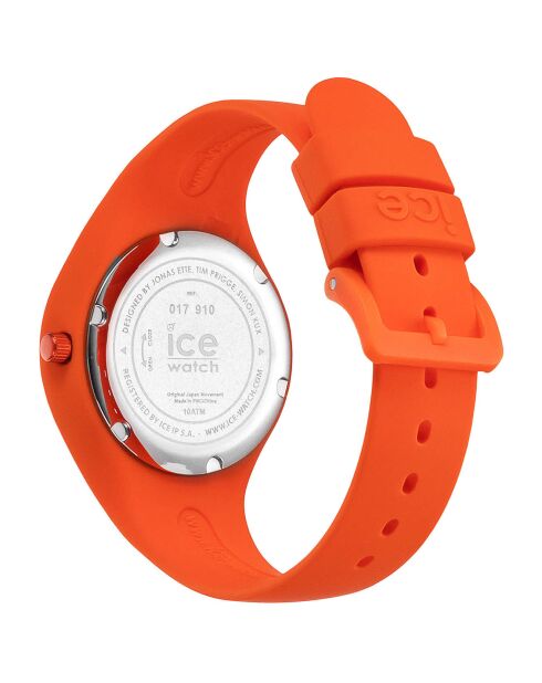 Montre Femme/Fille en Silicone Ice Colour Tango Small 3H orange