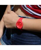 Montre Femme/Fille en Silicone Ice Colour Lipstick Small 3H rouge