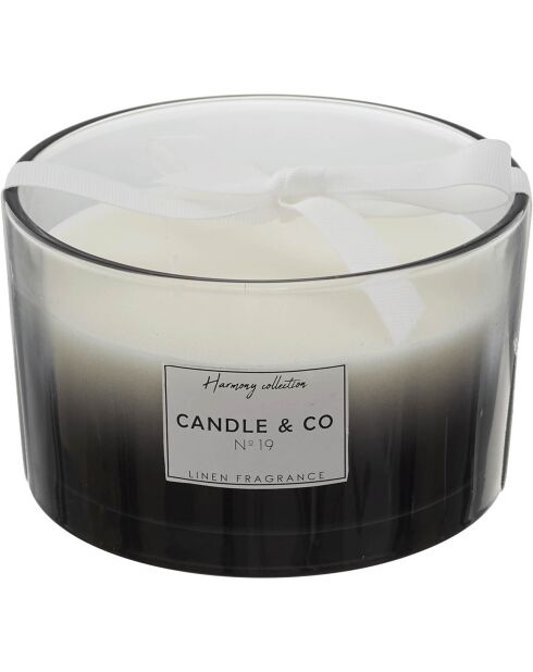 Bougie parfumée Harmony noire - 3 mèches