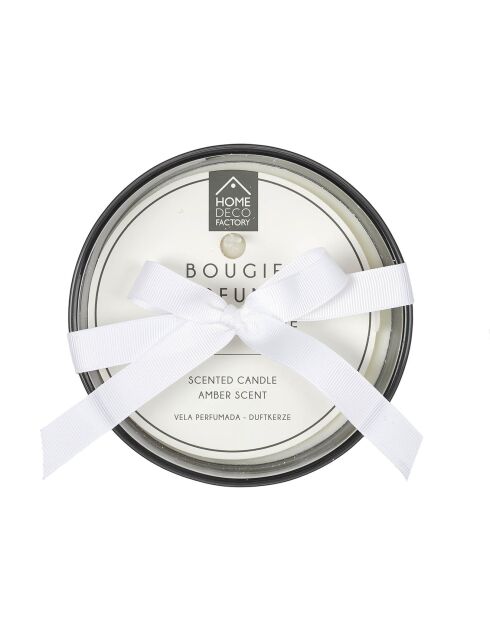 Bougie parfumée Harmony grise - 3 mèches