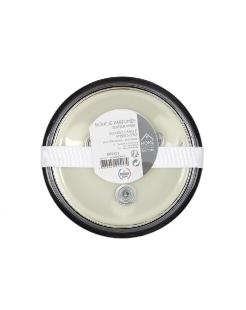 Bougie parfumée Harmony grise - 3 mèches