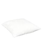 Coussin imitation fourrure Opulence blanc - 40x40 cm
