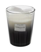 Bougie parfumée vase Harmony noire - 1 mèche