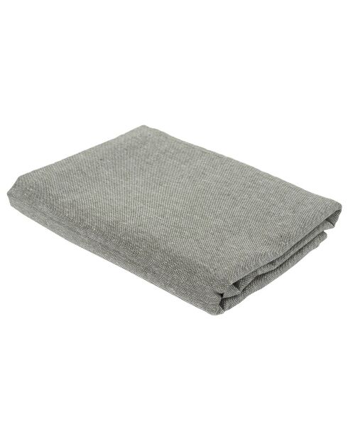 Olivgrüne Baumwolltischdecke - 250x140 cm