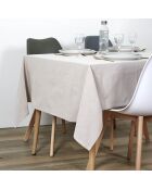 Nappe en Coton beige - 250x140 cm
