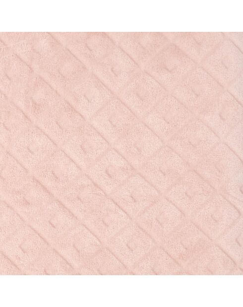 Plaid embossé rose - 140x200 cm