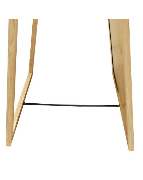Miroir en pied bois naturel - 30x39.10x140 cm