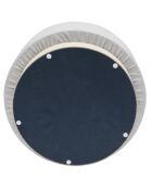 Pouf scandinave gris clair - D.60x35 cm