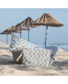 Coussin de plage en Coton Skandi sable - 40x25 cm