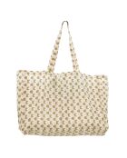 Sac de plage en Coton Skandi sable - 44x54x22 cm