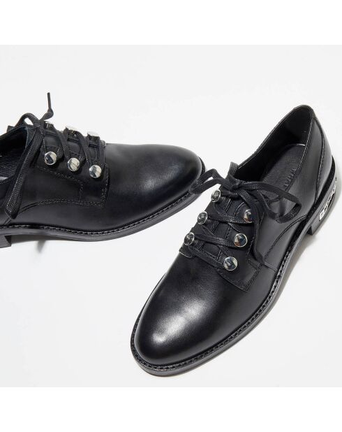 Derbies en Cuir Baltazar noires